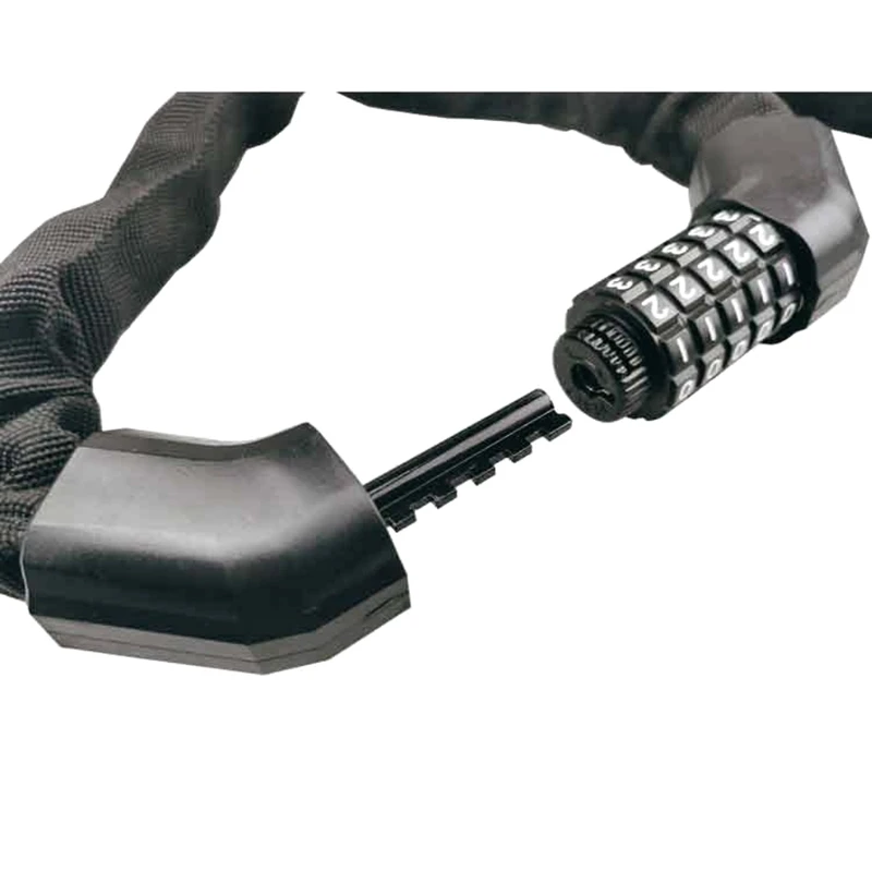 

T5ED Motorcycle Chain Lock Bike Chain Lock Motorcycle Locks ,Resettable Bike Lock Chain for Bicycle, Motorcycle ,etc