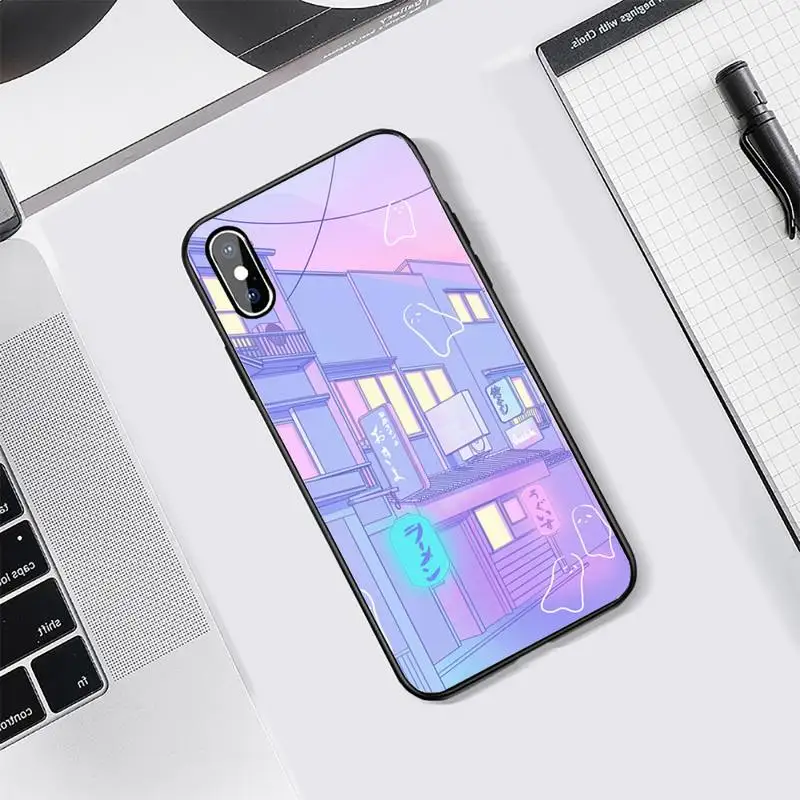 

Christmas gift Sailor Moon Phone Cases Tempered glass For iphone 5C 6 6S 7 8 plus X XS XR 11 PRO MAX