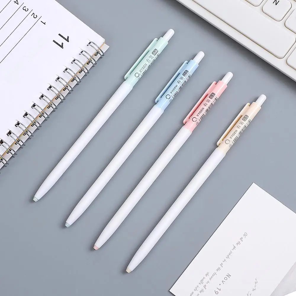 1pc random 4 color simple mechanical pencil 0.5mm for writing school office supply kwaii automatic pencil for student writing