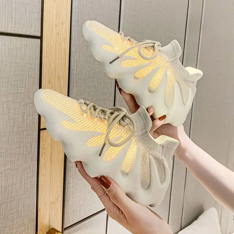 

2021 New women Shoes Jogging Shoe Summer Socks Shoes Single Mesh Breathable Casual Shoes Sneakers Zapatillas Hombre sandals