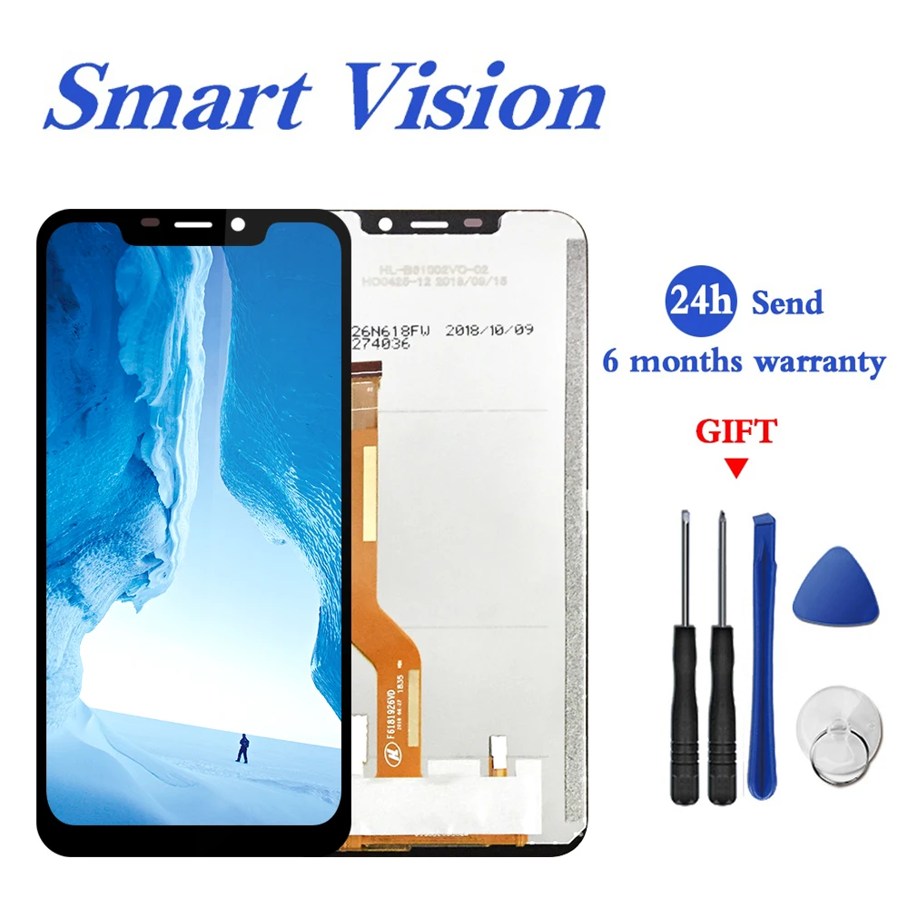 Дисплей для Oukitel C12 Pro 6 18 дюйма ЖК-дисплей сенсорный экран дигитайзер в сборе