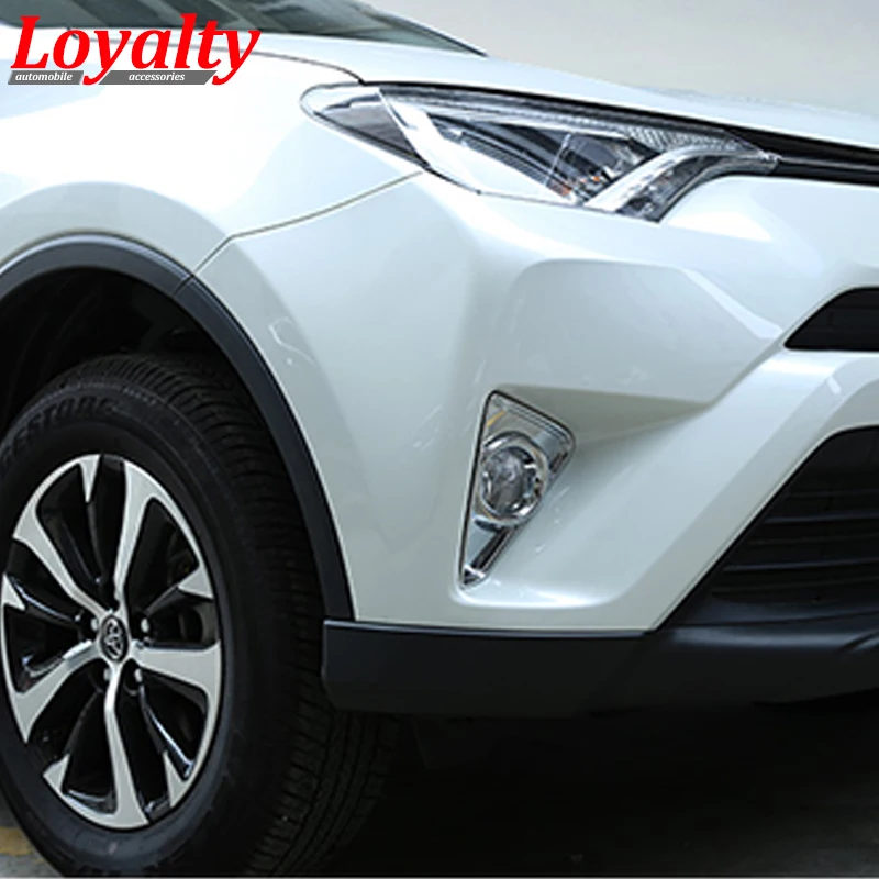 Лояльности для Toyota RAV4 2016 2017 передние противотуманные фары светильник абажур