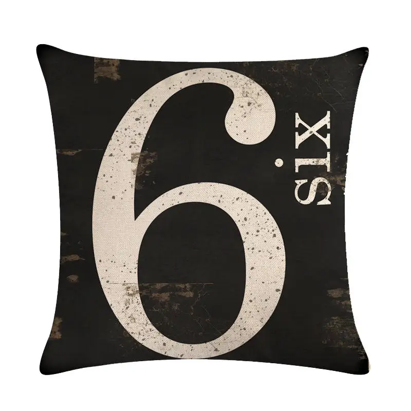 

Pure digits Home Decor Cushion Cover Throw Pillowcase Pillow Covers 45 * 45cm Sofa Seat Cushion Decorative