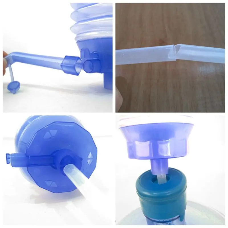 

5 Gallon Bottled Drinking Water Hand Press Manual Pump Removable Tube Vacuum Dispenser High Quality and Brand New