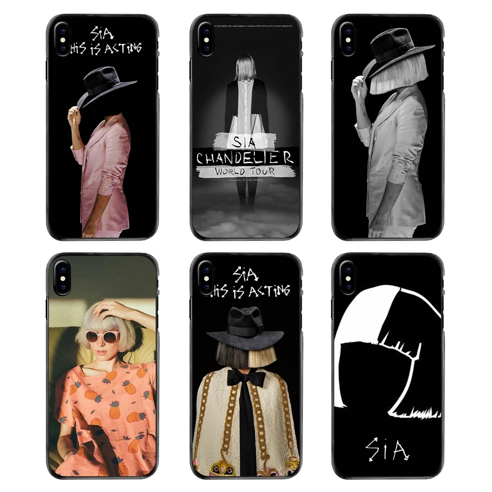 Чехол для iPhone 4 4S 5 5S 5C SE 6 S 7 8 Plus X XR XS Max iPod Touch Sia Kate Isobelle Furler художественный чехол