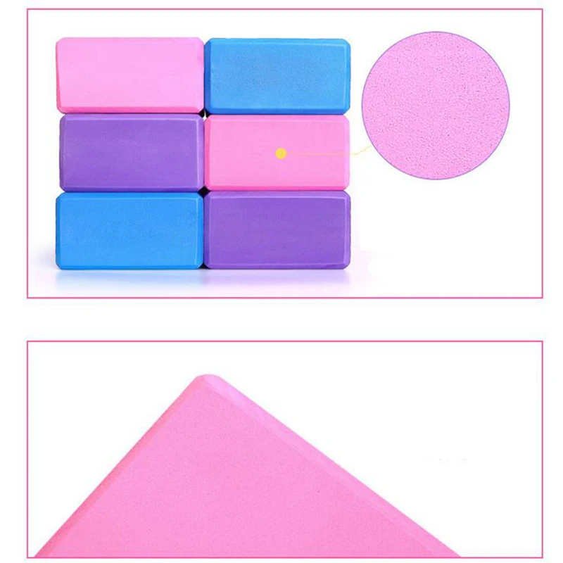 Блок йоги из вспененного этилвинилацетата для растяжки тренажерного зала