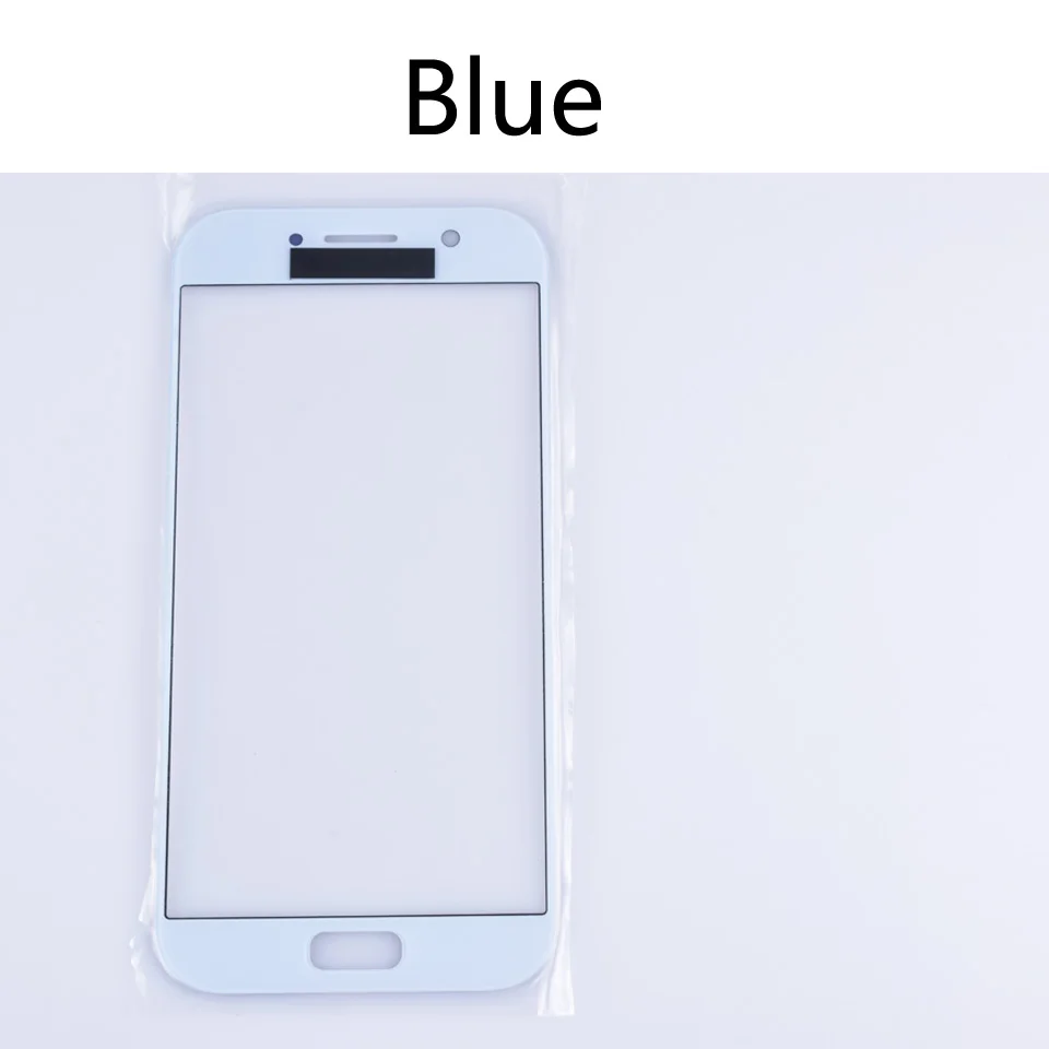 Blue-No tool A520 для Samsung Galaxy A5 A520 A520F SM-A520F SM-A520F/DS сенсорный экран Переднее внешнее стекло сенсорный экран Замена объектива 5,2" - Цвет: Blue-No tool