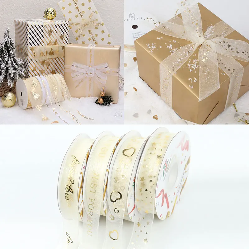 

Прозрачные ленты, красочные ленты с принтом, бронзовые ленты, красивые декоративные украшения, модные ленты для упаковки