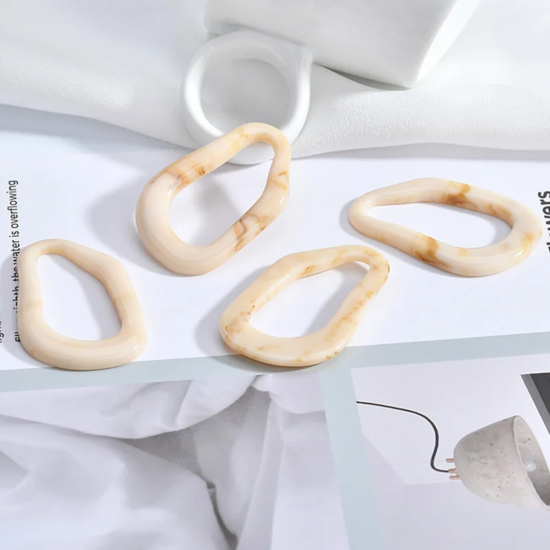 Полимерные капли неправильной формы белый леопард черепаха цвет восстановление