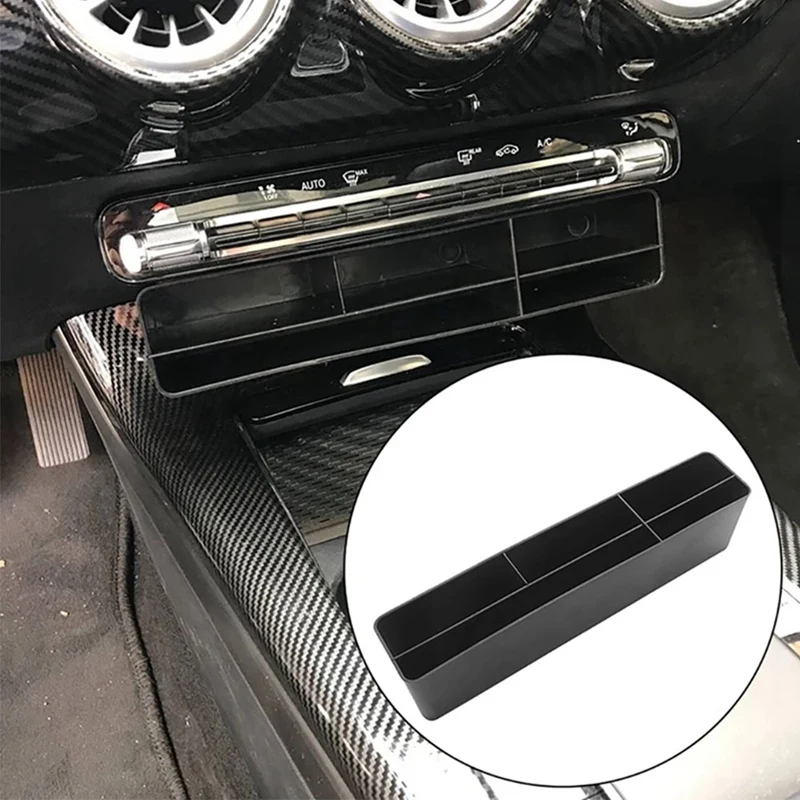 

for Mercedes Benz a Class W177 CLA C118 W118 GLA H247 GLB X247 Car Center Console Storage Box Tray Divider Organizer Box