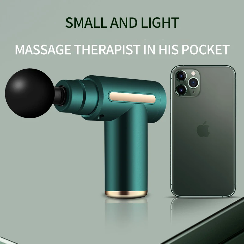 

Massage Gun Deep Sport Therapy Massager Tissue Percussion Fascia Gun Muscle Relaxation Massage Equipment Relief Massager