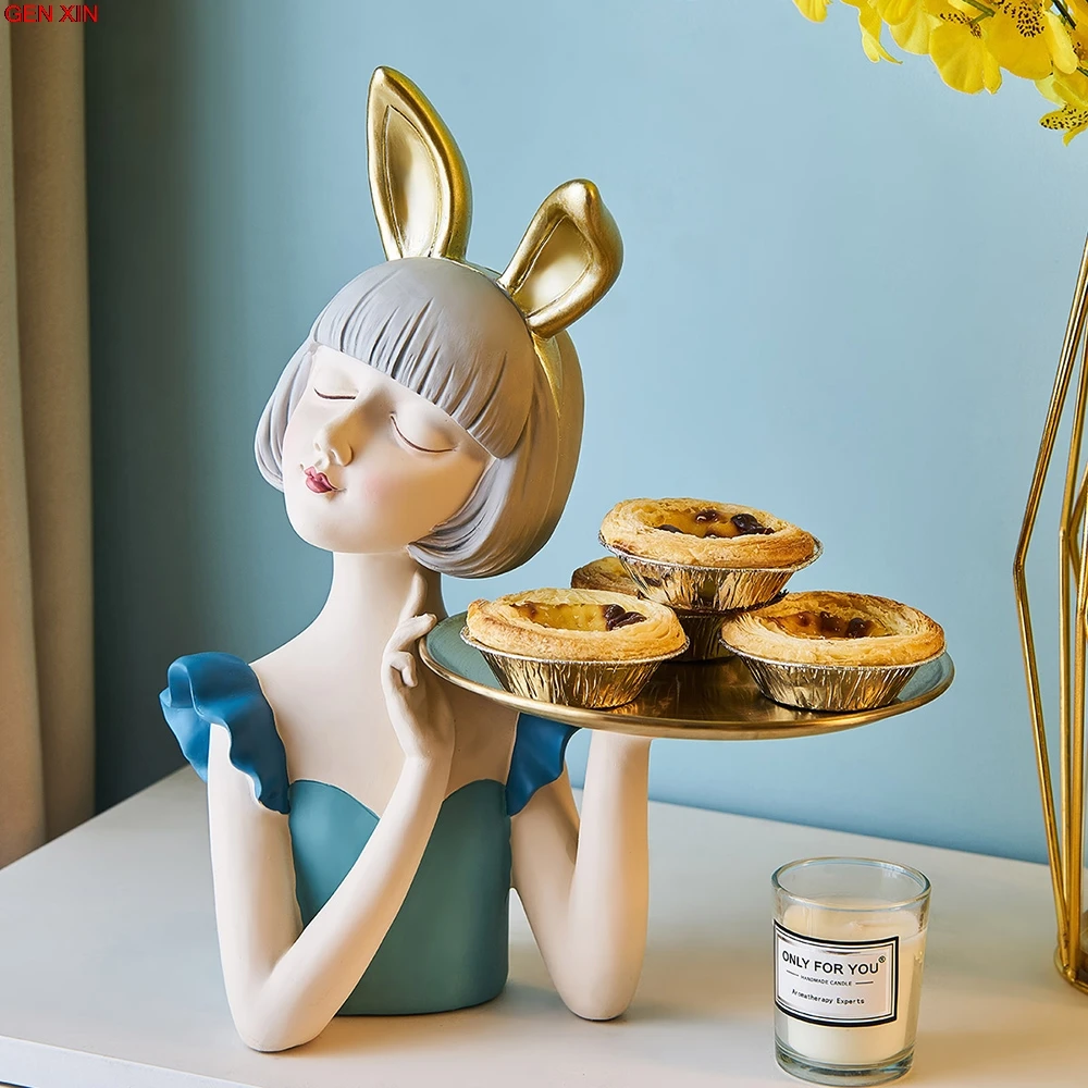 

Nordic Home Decoration Fashion Gift Birthday Girl Statue Sculpture Desktop Room Decoration Nice Gift For Wife Girlfriend