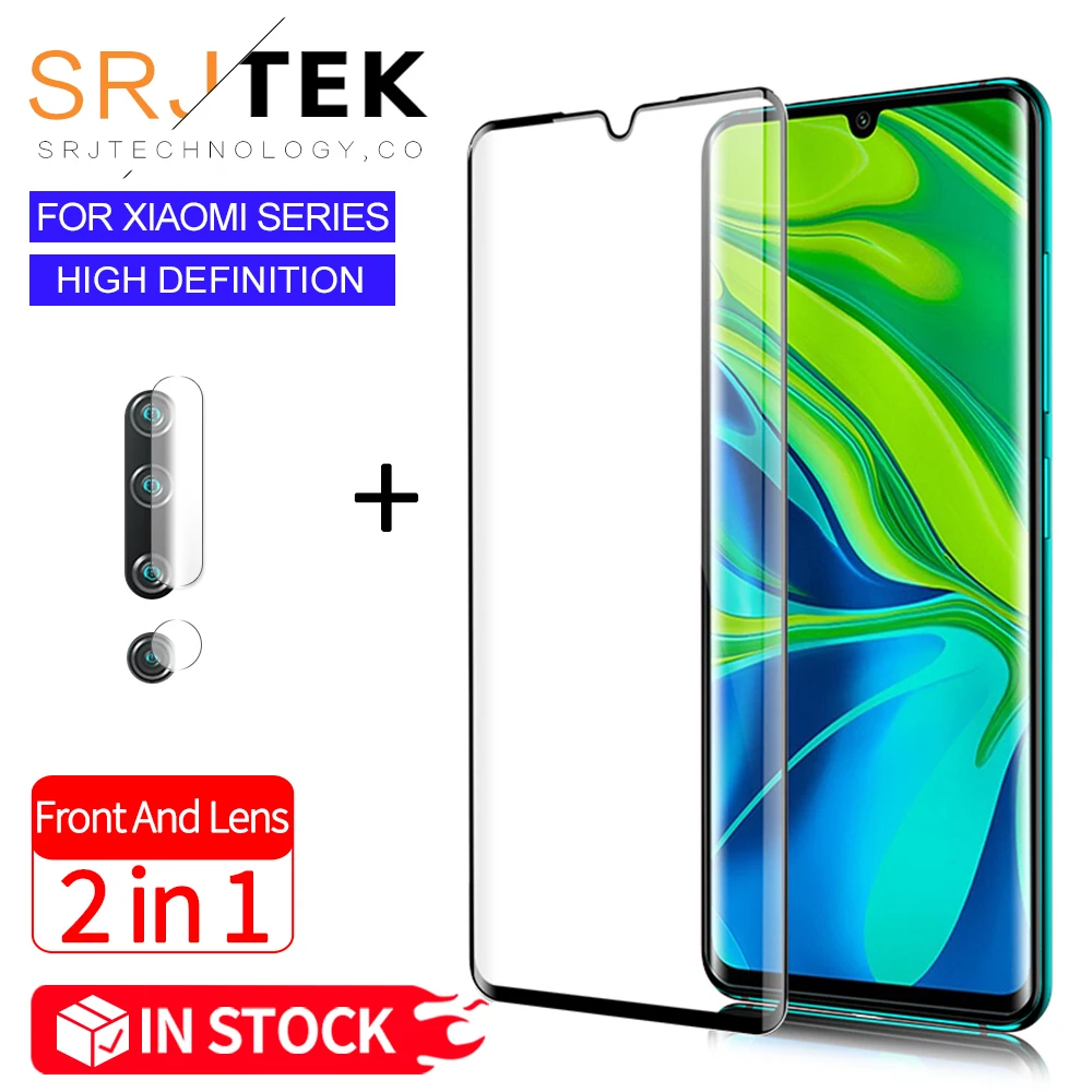 Стекло для камеры 2 в 1 Xiaomi Mi Note 10 Pro защитное закаленное стекло объектива Защитное