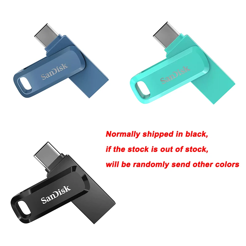 

SanDisk Type C OTG USB Stick 64GB 3.1 USB Flash Drive 32GB Pendrive 128GB Pen Drive 256GB USB Memory 512GB Disk on Key for Phone