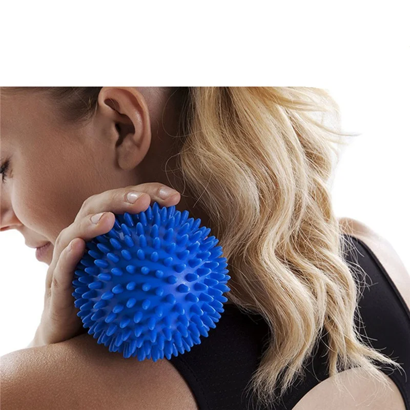 4 цвета ПВХ шарики для массажа рук подошвы Ежик сенсорный хват тренировочный мяч