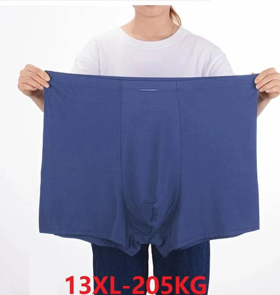 

Боксеры мужские из плотного хлопка, 13xl, 12xl, размера плюс, эластичные, дышащее, удобное нижнее бельё, нижнее белье, мужские трусы