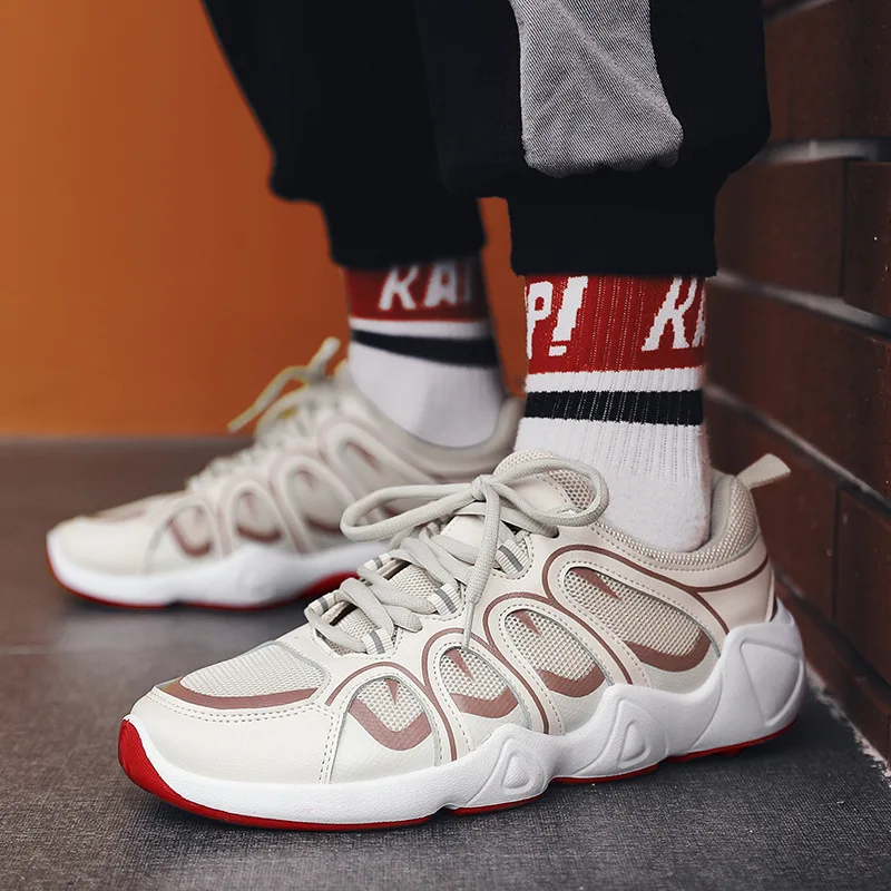 Четыре сезона новый дизайн стильная мужская обувь дышащие популярные мужские