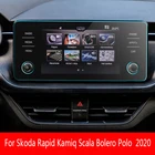 Защитная пленка из закаленного стекла для Skoda Rapid Kamiq Scala Bolero Polo навигационный дисплей автомобильные аксессуары для Gps 2020