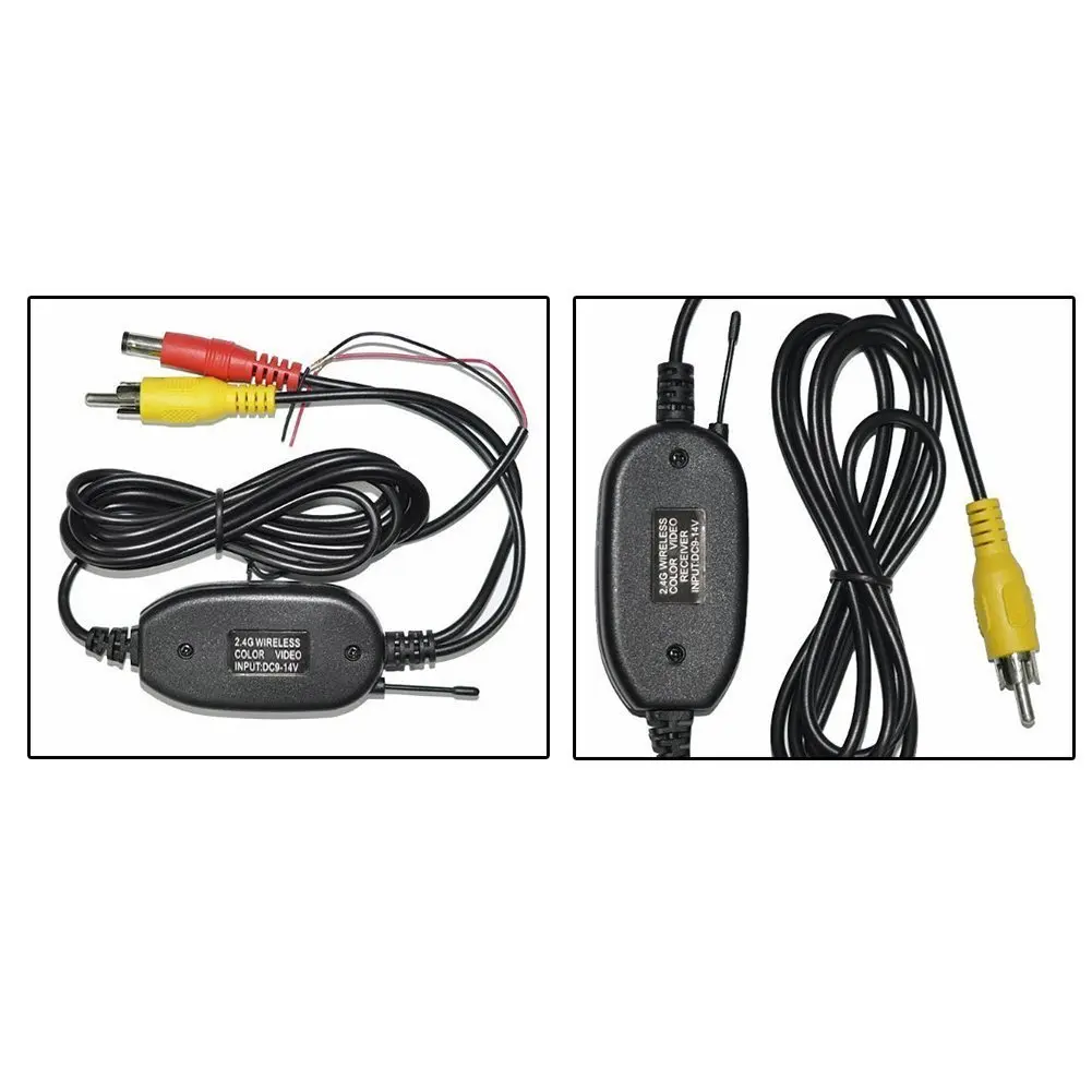 12V 2 4 Ghz автомобильный беспроводной передатчик и приемник для автомобиля запасная