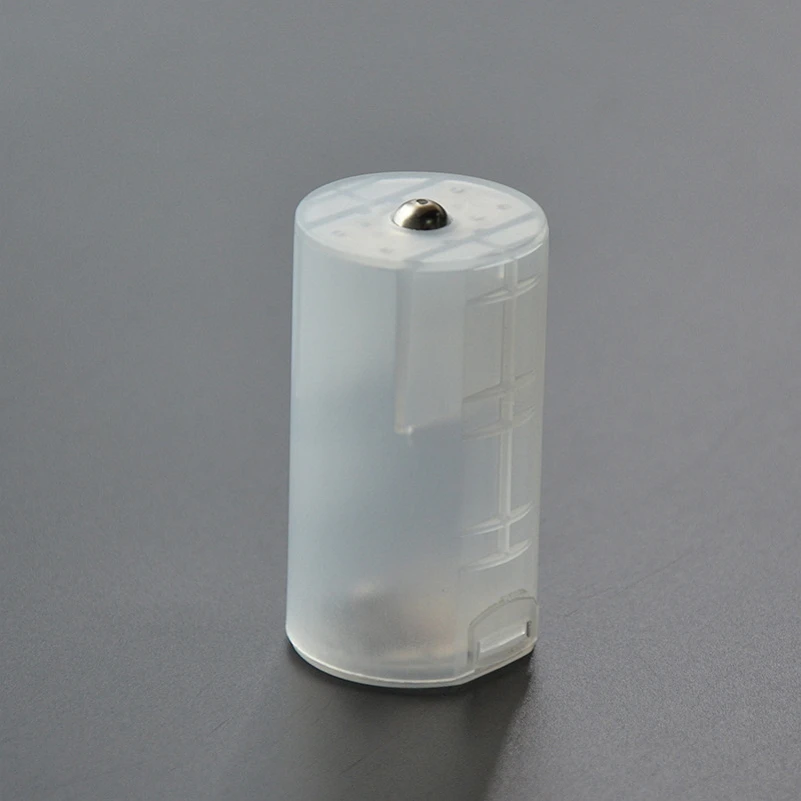 4 шт. прозрачный пластиковый держатель для батарей АА в D |