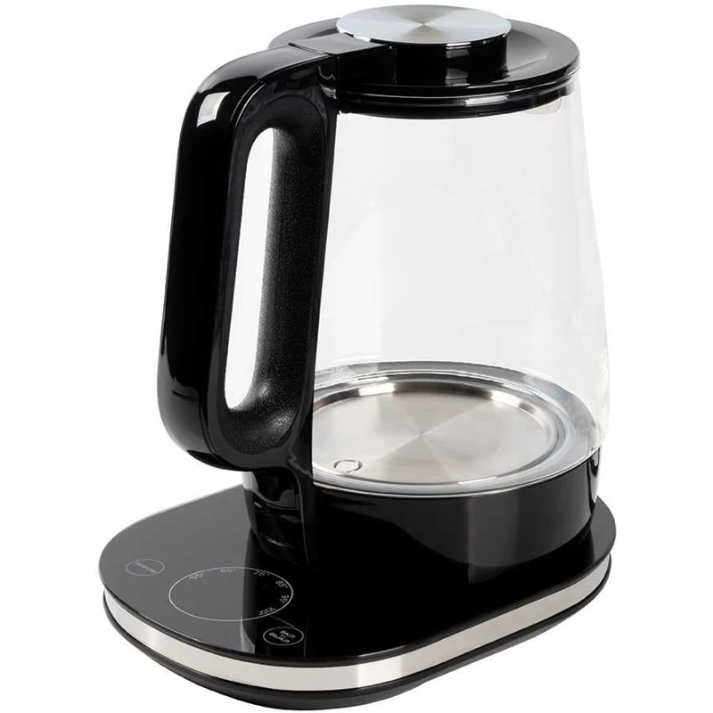 Чайник электрический ENDEVER Skyline KR-334G 1800Вт прозрачный и черный | Бытовая техника