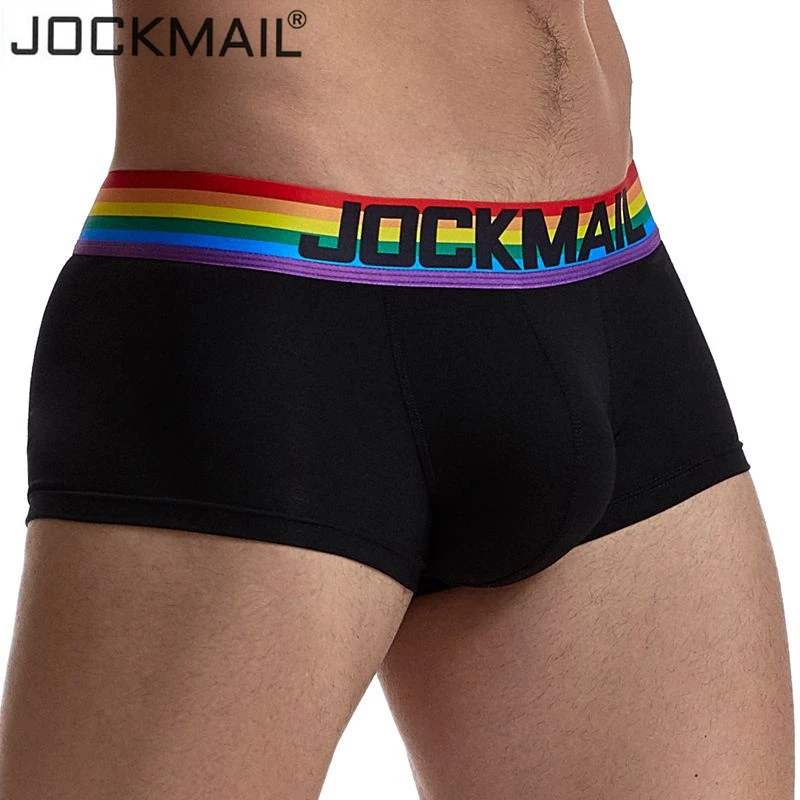 Трусы-брифы JOCKMAIL мужские из дышащего хлопка пикантное нижнее белье трусы-танга с