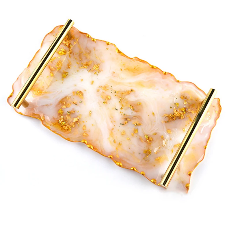 Поднос для чая ассиметричный силиконовая форма сделай сам поделок из эпоксидной