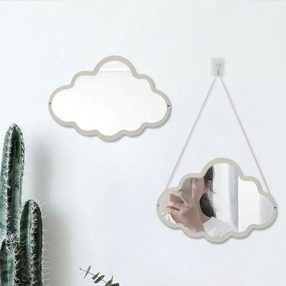 

Acrylic Wall Mirror Ornament Moon Butterfly Crown Shape Self Adhesive Room Decor