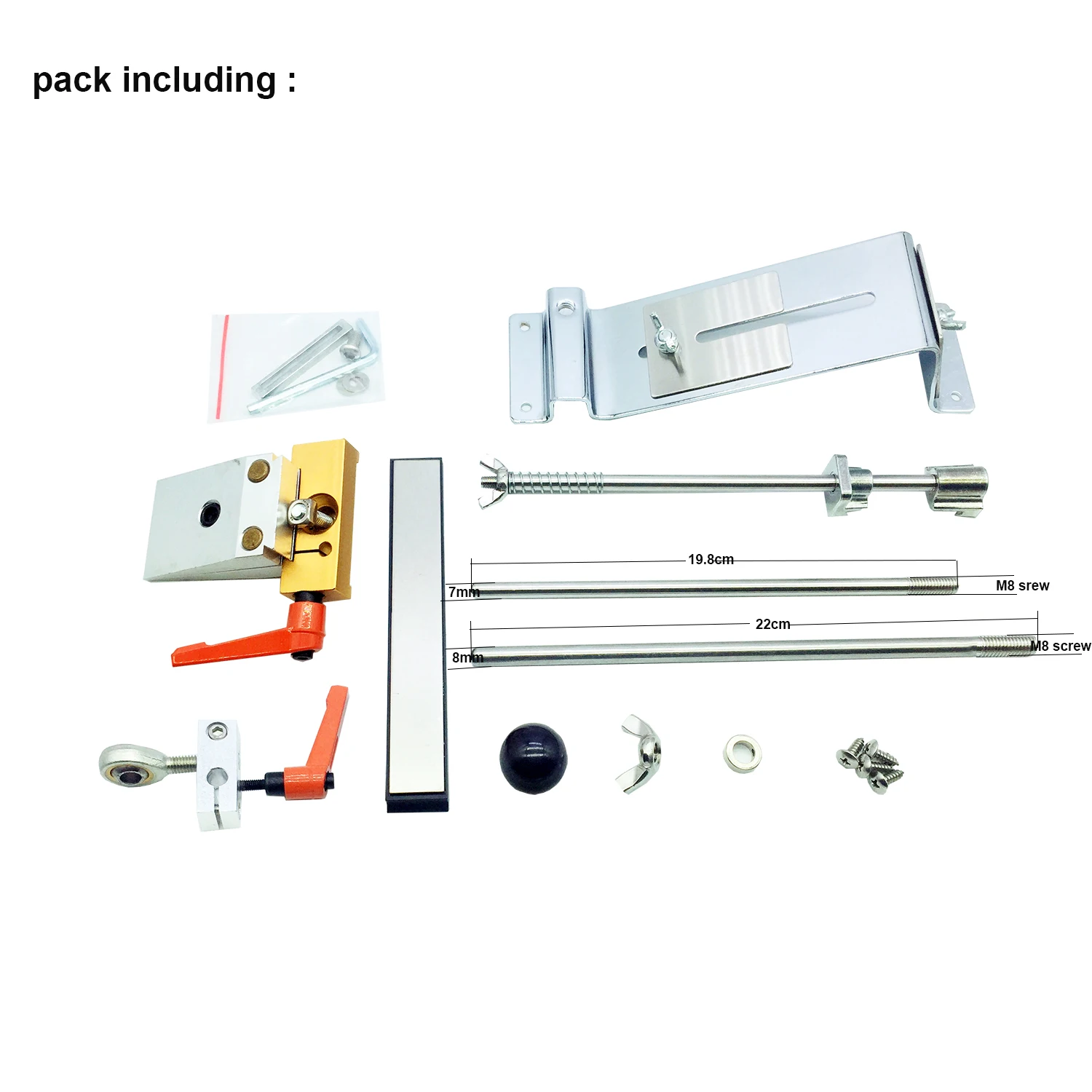 Реоснащение системы Точилки для ножей Ruixin Pro зажим с поворотом на 360 градусов