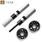 Электрическая отвертка Xiaomi WOWSTICK SD, 36 в 1, двойная мощность, литиевые светодиодные фонари, перезаряжаемая Магнитная всасывающая отвертка сделай сам
