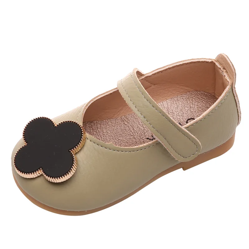 

Floral Girls Shoes Children Dress Leather Shoe For Toddlers Girls Fashion Princess Sweet Kids Flats For Wedding Party Walking