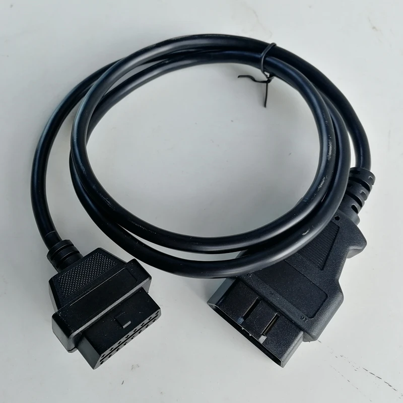 16 pin obd2 разъем удлинитель 1 25 м OBDII Авто диагностического кабеля адаптер |