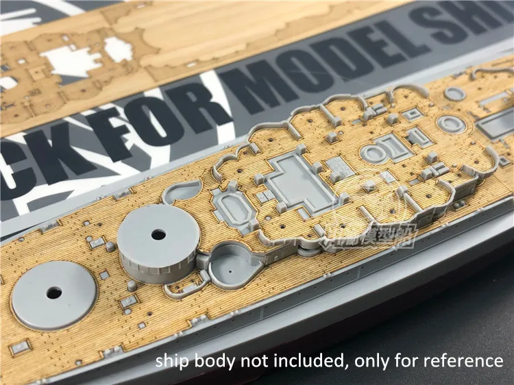 1/700 весы деревянный колоды для Трубач 05768 ВМС США Колорадо BB 45 1944 модель