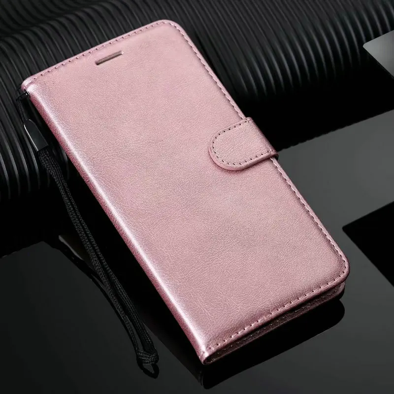 Розовый Для Xiaomi mi 9 mi 9 SE mi 9t Pro A3 Lite Флип Стенд кожаный чехол mi 8 мягкий чехол держатель для карт кошелек mi A2 Lite Etui mi CC9 CC9E - Цвет: Розовый