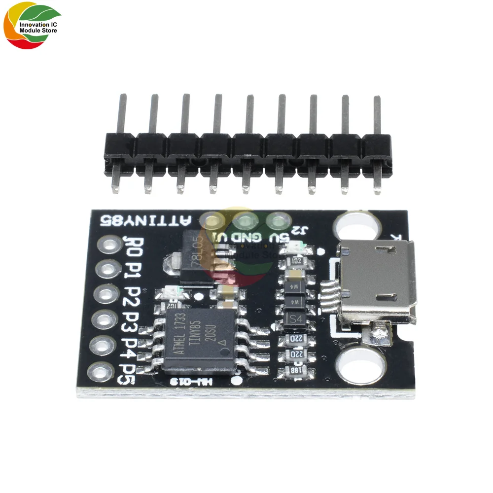 HW-019 ATTINY85 модуль макетная плата Micro USB модуль для Arduino IIC I2C TWI SPI микроконтроллер
