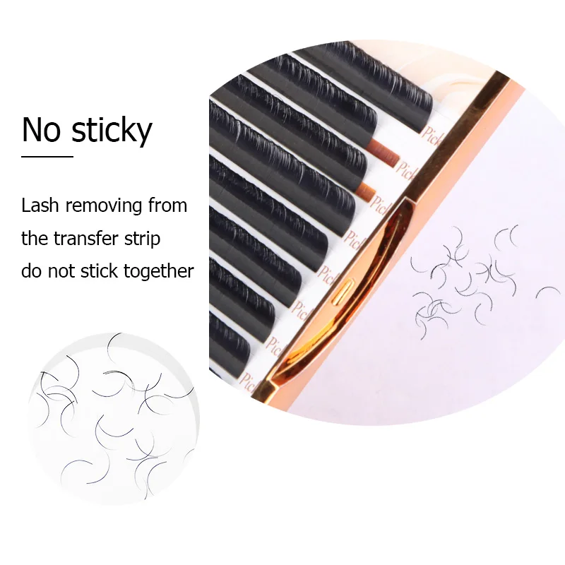 100% индивидуальные шелковые Накладные ресницы ручной работы 12 линий C/CC/D/DD изгиб