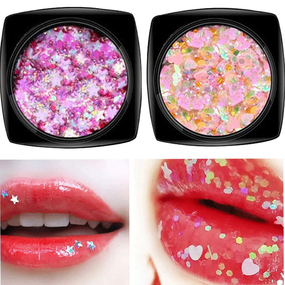 DIY декоративные блестки для ногтей сказочные звезды луна наклейки Бесплатный