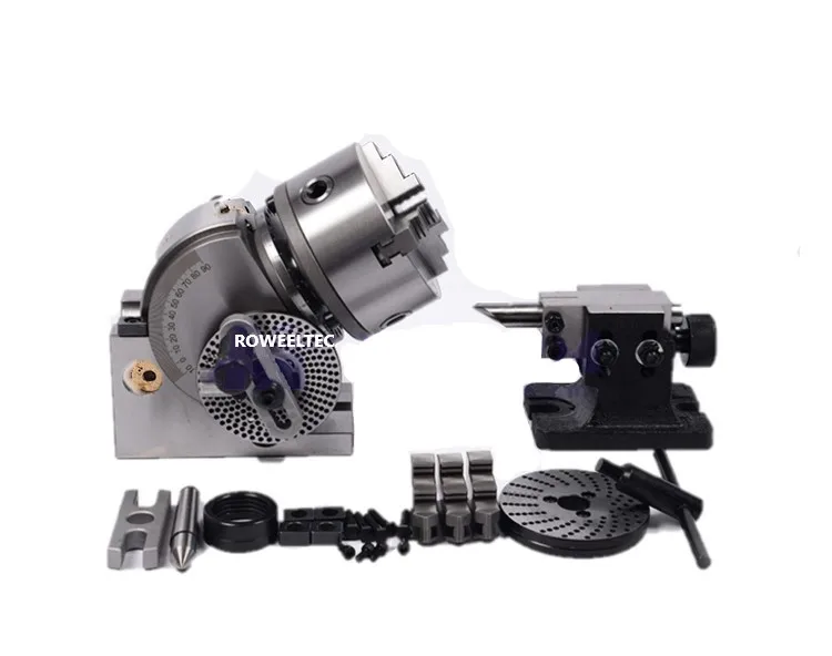 Полууниверсальная БЫСТРОРАЗЪЕМНАЯ индексирующая головка с хвостовым стержнем