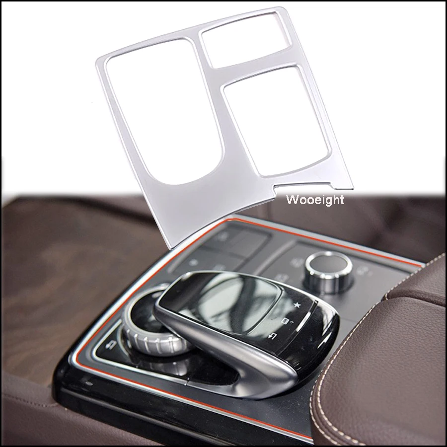 Wooeight Серебряная Центральная Мультимедийная панель рамка отделка Декоративная