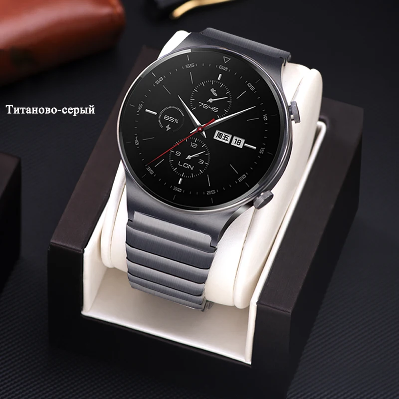 Watch Strap for Huawei Watch GT2 Pro 22mm Stainless Steel Correa Metal Watch Band for GT2 46mm Magic 2 46mm GT2e Wrist Band