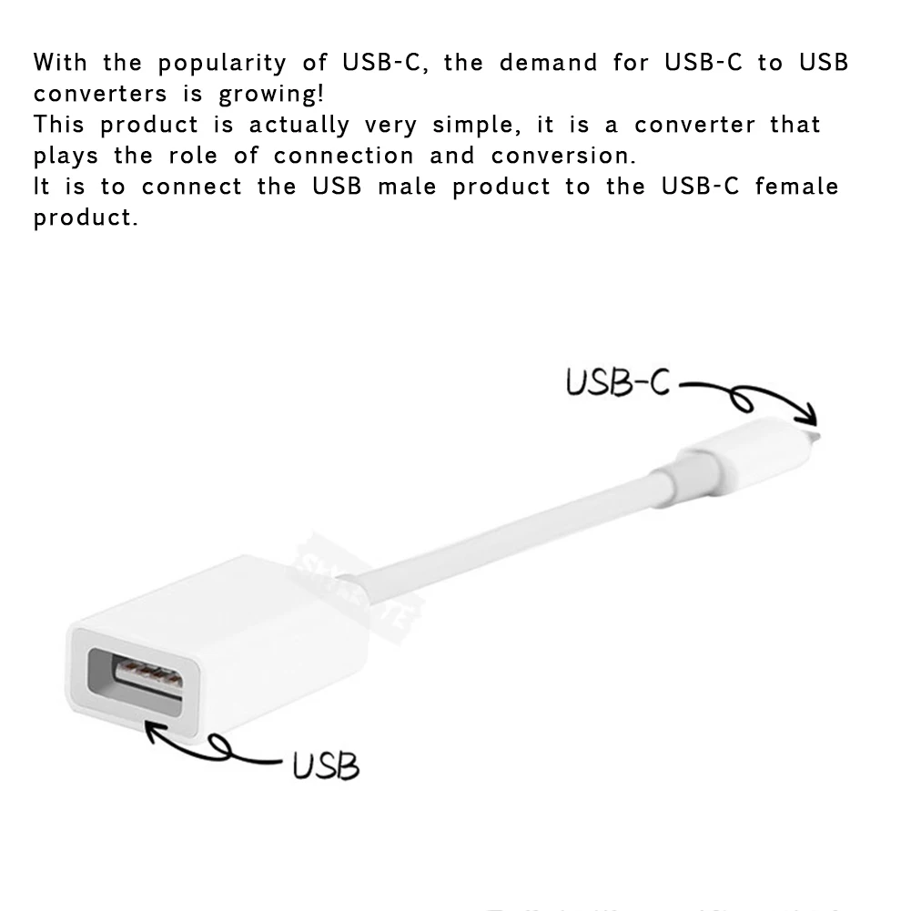 

OTG function computer notebook tablet phone Type-C to USB 3.0 adapter USB-C to USB 3.0 OTG converter
