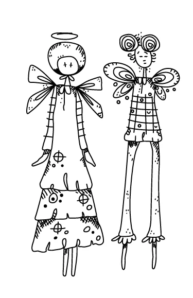 Прозрачные прозрачные штампы для девочек сделай сам скрапбукинга/изготовления