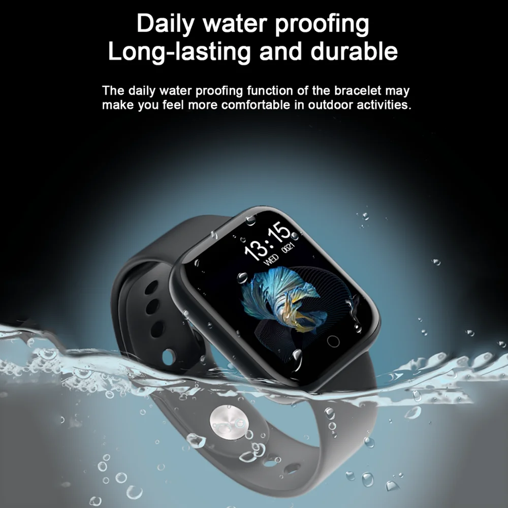 

Монитор сердечного ритма Водонепроницаемый Ip67 Смарт-часы для женщин крови Давление измерения для мужчин для IOS и Android электронные подарки д...