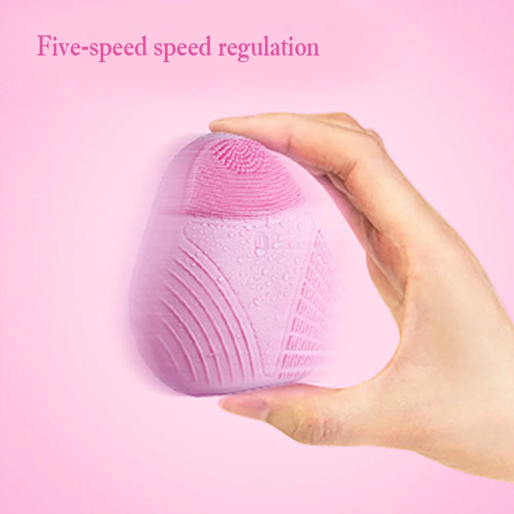 Многофункциональная электрическая силиконовая Очищающая щетка для лица