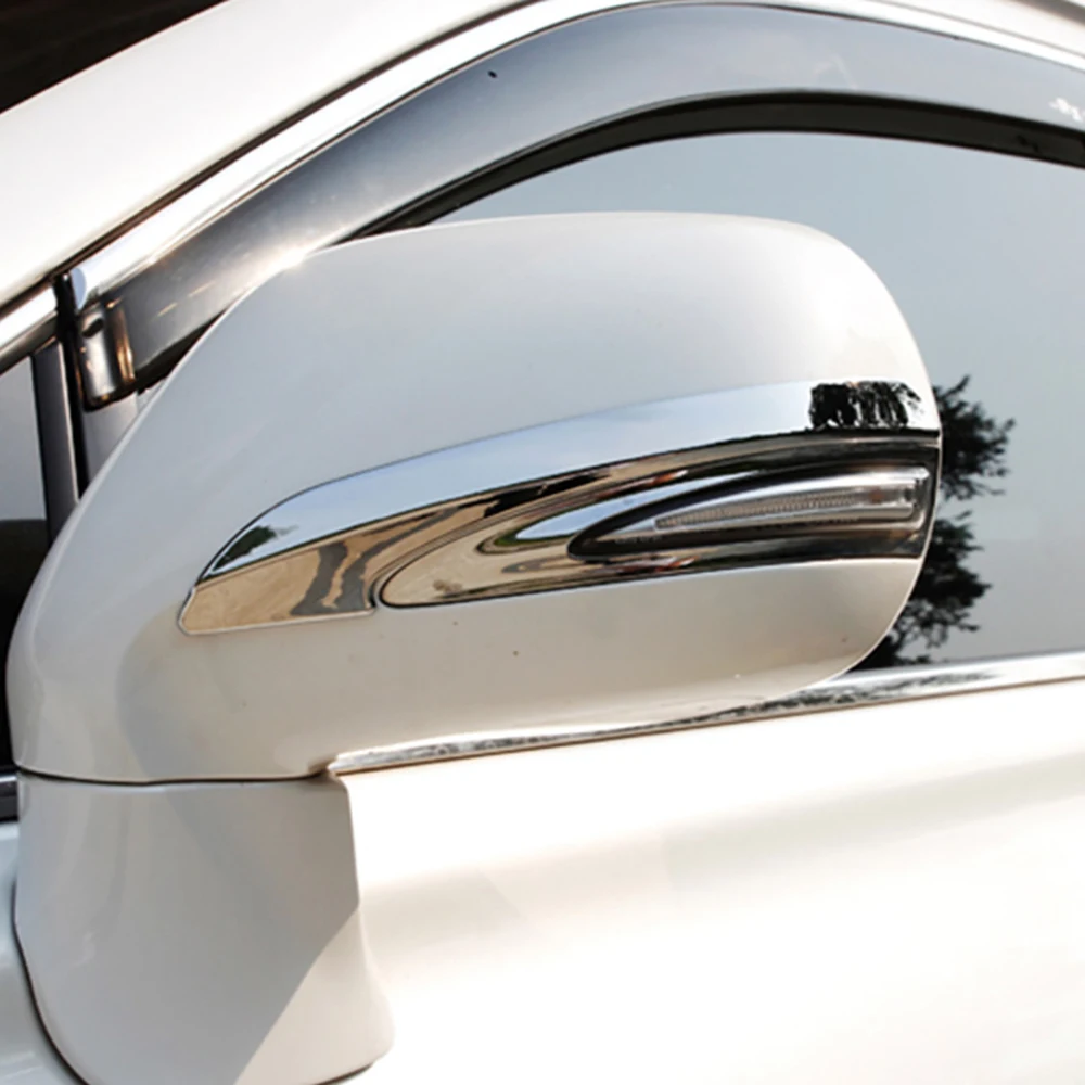 2009 до 2014 для Lexus RX 270 RX350 автомобиля Зеркало заднего вида полоски накладка внешние