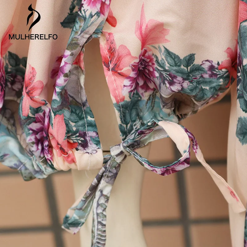 

Summer Dress Women Clothes Sexy V-Neck Dresses Ladies Ankle-Length Sundresses Fit And Flare Print Dress Summer Female