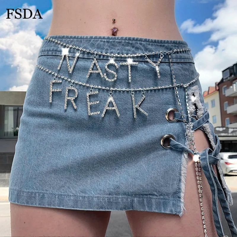 Юбка карандаш Женская джинсовая с разрезом и высокой талией|Женские юбки| |