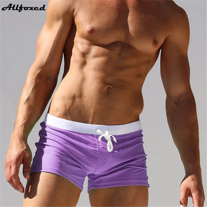 

Шорты Allfoxed мужские быстросохнущие, летние пляжные короткие штаны для плавания, серфинга, бега, спортзала