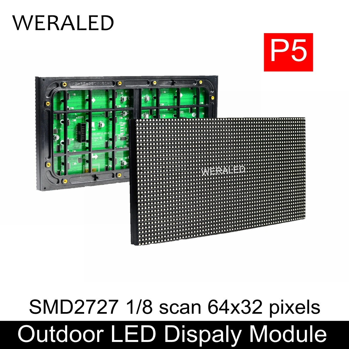 Открытый P5 SMD полноцветный светодиодный модуль видеостены 320*160 мм, небольшой Шаг пикселей 64*32 пикселей P5 открытый светодиодный вывеска RGB панель