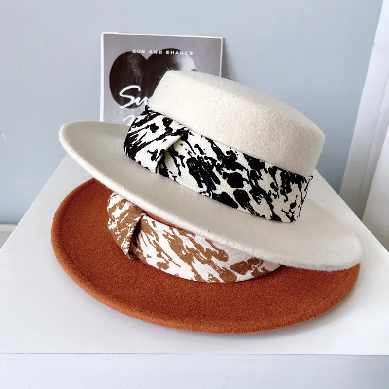 

Осень-зима 202110-2508689 шерстяная Геометрическая лента с жемчугом изящная женская фотография для мужчин и женщин